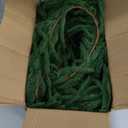 4 Pack Christmas Norfolk Pine Garlands, 6 Ft Artificial Pine Garland Ornament, Realistic Green Artificial Greenery Garland for Table, Mantle, Wall, Indoor, Outdoor Christmas Decorations