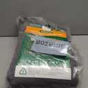 WHITEDUCK 8'x16' Canvas Tarp 18 oz/37 Mil Heavy Duty Waterproof UV Resistant, Rustproof Grommets, Industrial & Commercial Use Cloth Tarp (Finished Size: 7'6"x15'6", Grey)