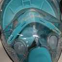 Full Face Snorkel Mask for Adults Teen, Snorkeling Gear with Detachable Camera Mount, Panoramic 180° View, Anti-Fog Anti-Leak Snorkling Set for Man and Women 1 prs