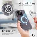 Case-Mate Magnetic Phone Ring Holder & iPhone MagSafe Stand -Removable MagSafe Phone Holder for Hand - Thin Collapsible Grip Ring for iPhone 17 Pro Max /16 Pro Max/15/14/13/Pixel 10 - Twinkle Diamond