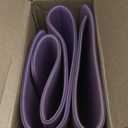 AUTODECO Kitchen Mats and Rugs Set of 2 - Cushioned Anti-Fatigue Kitchen Rug for Floor Washable 17"x29" +17"x59", Lightpurple