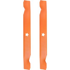 138498 138971 Lawn Mower Mulching Blade for 42" Deck Mower Cut 532138971, 532127843, 532138498, 134149, 127843 Replace for Poulan/Husqvarn a, Compatible with Craftsman LT1000 LT2000, 2 Pack