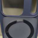 360° Spin Invisible Stand Phone Case with All-Around Protection,Magnetic Wireless Shockproof Compatible with iPhone 17 pro max / 16/15 14/13 Pro Phone Case (Navy Blue,for iPhone 16)