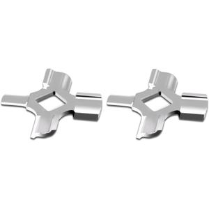 Antree Stainless Steel Meat Grinder Grinding Blades for Stand Mixer and Meat Grinder Attachment, 2 Sharp Blades