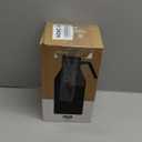 MiiR Stainless Steel Vacuum Insulated Beer Growler, Thermal Bottle for Fresh, Cold Craft Brews, Portable Container with Pressure Locking Leakproof Lid (Black)