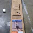 PetSafe Sliding Glass Pet Door - No-Cut DIY Install Doggy Door for Renters - Aluminum Frame - Adjustable Height 91 7/16" to 96" - Ideal for Medium Dogs Up to 40 lb - White