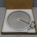 316282101 316282100 12in Dual Radiant Surface Element Compatible with Frigidaire Kenmore Electric Range Replaces 316282102 318198935 316216600 316464900 316464901 Range Radiant Element