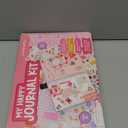 jackinthebox DIY Journal for Girls Ages 812, 242 pcs Scrapbook Kit, Girls Journal Kit, Includes 10 Mental Health Exercises, Valentines Day Gift for 8 9 10 11 12 Year-Old Girls (Pink)