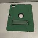 MARIWIVI Case for iPad Pro 13 Inch Case (M5 2025/ M4 2024) with Pencil Holder, Built-in Stand, Military Grade Shockproof Protective Cover for iPad Pro 13" (Alpine Green)