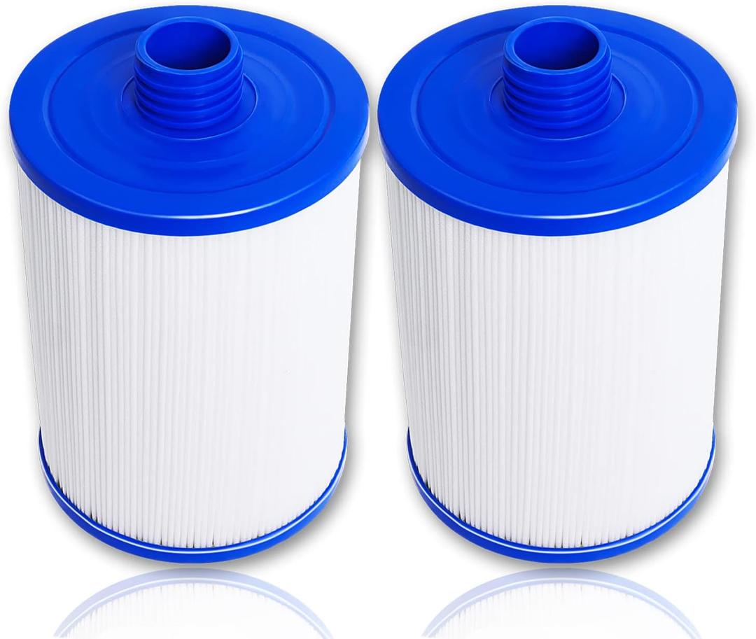 PWW50P3 Filter for Compatible with Pleatco Spa Hot Tub, PWW50P3 (1 1/2" Coarse Thread) Spa Filter Compatible with Unicel 6CH-940 Filbur FC-0359 Waterways 817-0050 Front Access Skimmer Aber Hot Tubs