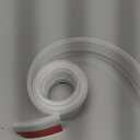 SUNMON Silicone Door Draft Stopper  39 inches Door Seal Strip for Under Door Seal Gap Interior & Exterior Doors Weather Stripping Soundproof White (White 1M/30in)