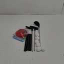 Dyienocs Kids Golf Set with 3 Clubs, 6 Practice Balls, Putting Cups and Flag Poles, Golf Training Kit-Only Right Hand