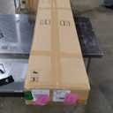 Veken 63x27.6 Inch Large Electric Standing Desk, Heights Adjustable,Sit to Stand Up, Work Home Office Computer Table for Walking Pad, Gifts for Dad, Wooden Desktop Desks, White