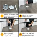 Table Lamp Touch Rechargeable Lamps: 3 Colors Stepless Dimming 5000mAh Rechargeable Battery 4 Timing IP54 Waterproof for Bedside Room (A, 1)