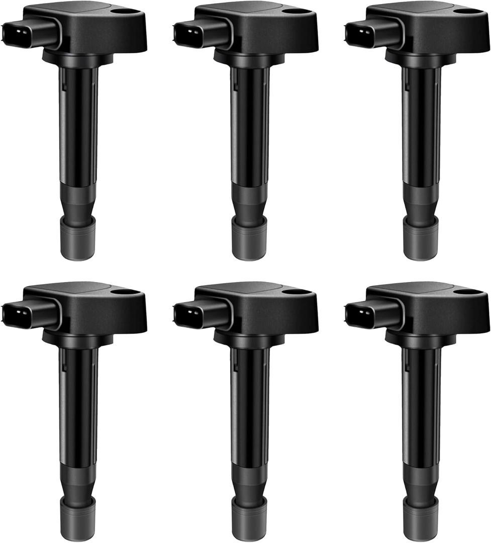 MAS Set of 6 Ignition Coils Pack Compatible with Honda Accord Odyssey DX Acura CL RL TL 3.0L 3.2L 3.5L V6 Replacement for C1221 UF242 GN10168 C-511 C1462 90919-02247