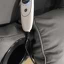 GarveeHome Recliner Chair, 360 Swivel Rocker Recliners with Heat & Massage, Soft Lazy Boy Recliner Chair with 2 Cup Holders and Side Pocket for Living Room Bedrooms and Nurseries -Grey