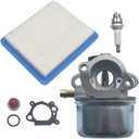 Mower Carburetor Fit For Craftsman 917.376654 6.5 hp 625 Series 22" With Gasket