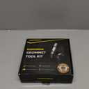 Grommet Tool Kit, 3/8 inch Handheld Eyelet Kit Manual Grommet Press Machine with 500 pcs 10 mm Grommets