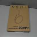 30x Magnifying Mirror, Lighted Makeup Mirror with 3 Colors Modes & Adjustable Brightness, 5000mAh Rechargeable, 360 Rotation Double Side, Large Magnifying Vanity Mirror, Gifts for Women (Chrome)