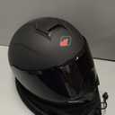 Motorcycle Helmet,Motorcycle Dual Visor Flip up Modular Full Face Helmet JR-815,DOT Approved Motorbike Helmet with Black Visor for Adults Men Women (L,Matte Black )