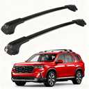Lockable Roof Rack Cross Bars Compatible with Honda Pilot 2023-2026(with Raised Side Rails), Heavy Duty Aluminum Crossbars for Rooftop Cargo Luggage