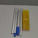 LOLA Deck Scrub Brush Outdoor Broom, Durable Bristles Remove Dirt, Grime, Grout, Leaves, Snow on Patios, Decks, Wet or Dry, 1 Pack