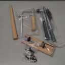 Rotary Tool Hanger Flex Shaft Accessories Holder Stand Compatible with Foredom Dremel Grobet Tools,Height Adjustable Rotary Motor Mount with Table Clamp(28inchs)