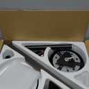 52 inch Modern Ceiling Fans with Lights APP/Remote Control, Low Profile Reversible 6 Speeds Dimmable Ceiling Fan Light for Indoor/Outdoor Bedroom Living Room,  52inch, Brown