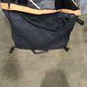 Large Dog Car Cage Black And Orange Leather Material, 24*24*20 in