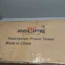 RELIFE REBUILD YOUR LIFE Power Tower Pull Up Bar Station Workout Dip Station for Home Gym Strength Training Fitness Equipment