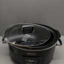 [NEW LAUNCH] KOOC 8.5-Quart Programmable Slow Cooker, Larger than 8 Quart, More Practical than 10 Quart, with Digital Countdown Timer, Free Liners Included for Easy Clean-up, Black, Oval