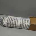LazBlinds No Drill Roman Shades, Light Filtering, 27" W x 72" H, Off White