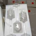 Yaomiao 36 Pcs Tall Glass Candle Holder Clear Tea Light Candle Floating Holder for Wedding Party Dining Bathroom Table Centerpiece Pillar Settings, 3 Sizes 7.87"& 9"& 10.2" H