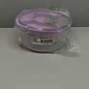 Round Cake Carrier Two Sided Cake Holder Serves as Five Section Serving Tray, Portable Cake Stand Fits 10 inch Cake, Cake Box Comes With Handle, Cake Container Holds Pies (Lilac)