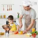 10 Pack Wooden Utensils for Cooking, Wood Utensil Set for Kitchen, Teak Wooden Spoon for Cooking, Non-Stick Spatula Ladle