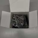 Domiella 8 PCs 1.97in / 50mm Luggage Wheels Replacement, Smooth Swivel Caster Wheels, Wear-Resistant Rubber Suitcase Trolley Wheels Repair Kit