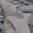 The Big Softy Adult Onesies for Women, Fleece Onesie PJs for Women, Teens, Funny Adult Onesie Pajamas, Cute One Piece Pajamas (Blue Pups) XS