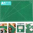 Self Healing Cutting Mat, 23" x 35", Double-Sided Rotary Cutting Mat for Sewing, Quilting, Scrapbooking, Fabric & Craft Cutting Board, (A1), Green