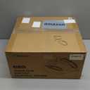 MERACH Under Desk Elliptical Machine, Leg Exerciser While Sitting for Seniors with Remote Control & 12-Speeds, Quiet Portable Electric Seated Pedal Exerciser Machine for Home Office