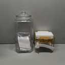 Drink Dispenser,2 Gallon Drink Dispensers for Parties,Beverage Dispenser with Stand,Glass Lid and Stainless Steel Spigot Leak-proof, Ideal for Lemonade,Juice, Tea, and Party Drinks