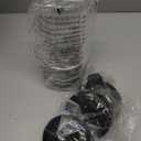 12-Piece Smoothie Blender Maker 25,000 RPM Personal Blender for Ice Crushing Smoothies & Frozen Drinks Nuts with 23oz, 32oz, 37oz Portable Cups Two 6-Leaf Stainless Steel Blades, Silver