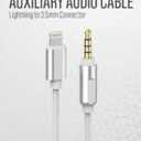 Acoustix™ 3.5mm to Apple Lightning Braided Auxillary Cable  