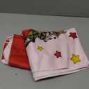 Artoid Mode Red And White Cat Merry Christmas Kitchen Towels Dish Towels, 18x26 Inch Star Xmas Ball Believe Daily Winter Decoration Hand Towels Set of 2