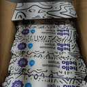 Hello Bello Premium Wipes, Designed for Sensitive Skin with Chamomile & Aloe Extracts, Playful Sketches (18 Resealable Packets = 1080 Total Wipes)