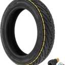 YBang 60 / 70-6.5 tubeless tire with valve for Segway Ninebot Max G30 / G30P / G30LP electric scooter solid rubber tires 10-inch anti-slip explosion-proof tires (1 Pce)