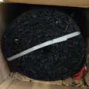 4 Pcs Rubber Mulch for Landscaping Garden Mulch Black Roll Rubber Mulch Mat Natural-Looking Edging Border Cuttable Reduced Weed Growth Organic Soil Fertilizer Bed Liner for Garden 10 Ft Long Each 2025
