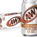 2 x A&W Cream Soda Zero Sugar, 12 fl oz cans, 12 Pack (SEP 21 2025)