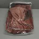 MIULEE Dusty Rose Pink Velvet Curtains Thermal Insulated Blackout Curtain Drapes for Bedroom Living Room Darkening 90 Inches Long Curtains Panels Rod Pocket Set of 2