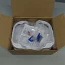 XLTTYWL eero 7 Wall Mount Kit, erro 7 Mount Bracket Optimize Space&Cable Management Accessories eero WiFi 7 Compatible with eeros 7 Extender Dual-Band Mesh Wi-Fi 7 Router (White, 2 Pack)