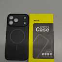 JETech Magnetic Slim Case for iPhone 17 Pro Max 6.9-Inch, Compatible with MagSafe, Ultra-Thin Lightweight Minimalist Phone Cover with Matte Finish and Full Camera Lens Protection (Black)